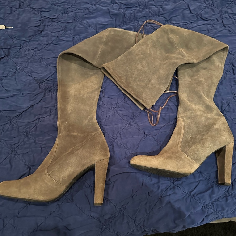 Stuart Weizmann 9n Thigh High Boots - image 1